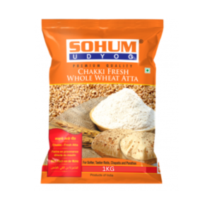Sohum Chakki Whole Wheat Atta 1kg