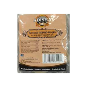 Adisha Potato Plain Papad 200g