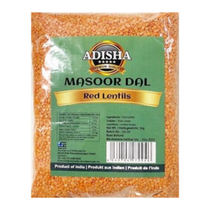 Adisha Red Split Lentils 2kg