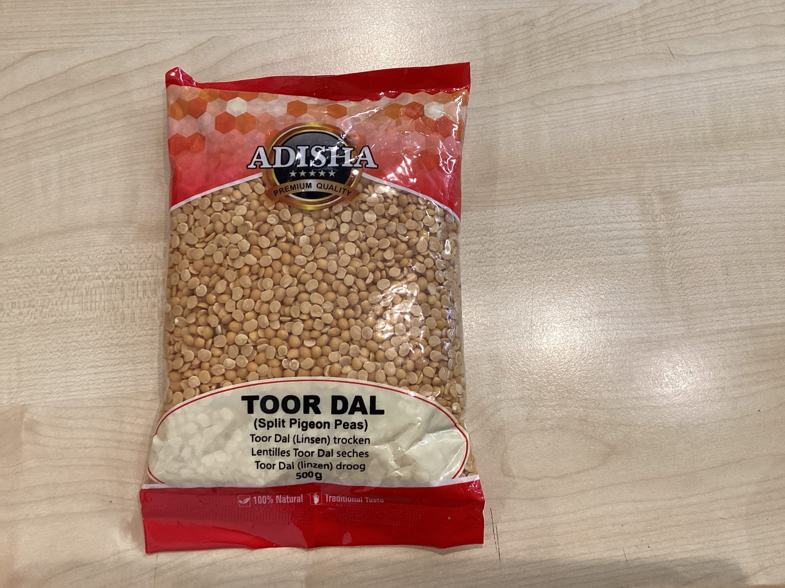 Adisha Toor Dal 1.5kg