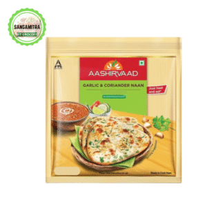 Aashirvaad Garlic & Coriander Naan (15 pieces) 400g