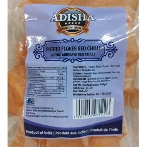 Adisha Batata Mirgund 1kg (Potato Flakes Red Chilli) (5*200g)