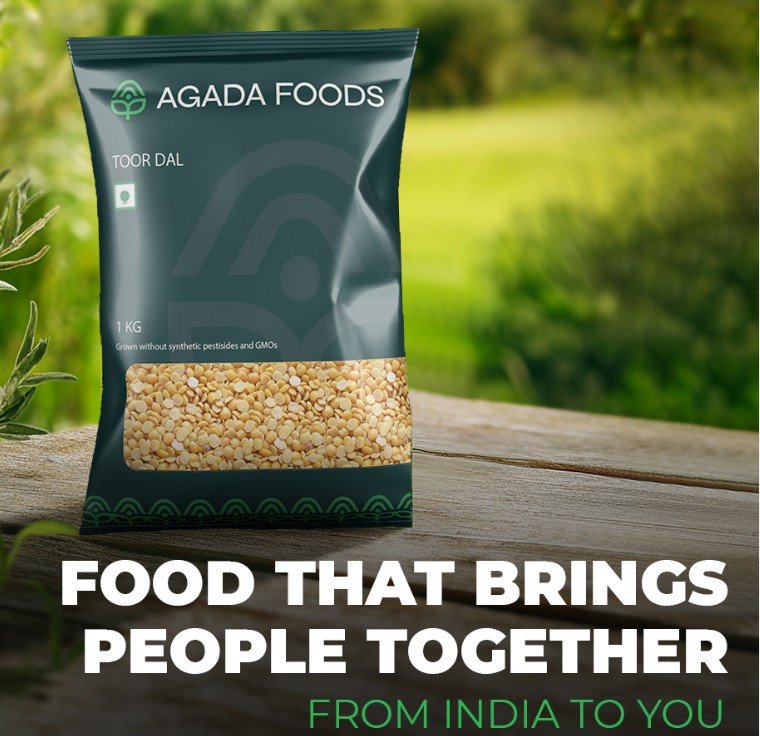 Agada Foods Toor Dal 1kg
