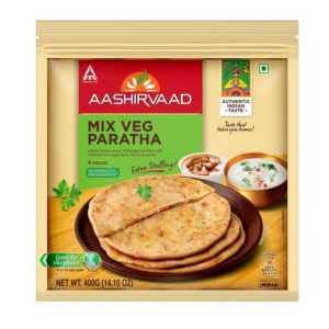 Aashirvaad Mix Veg Paratha (4 pieces) 400g
