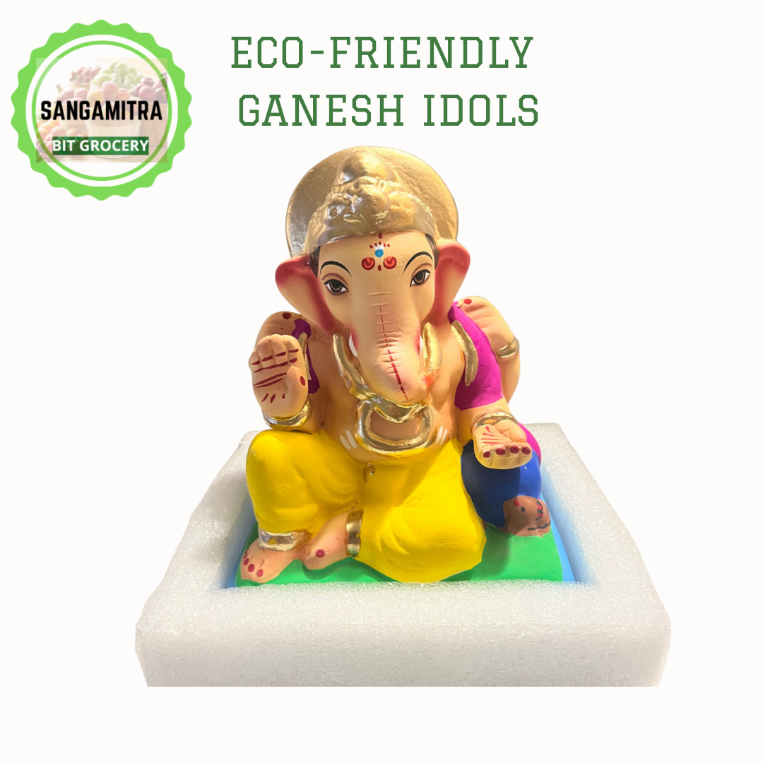 Ganesh Idol (Ganapati Murthi) 6 Inches (EF01)